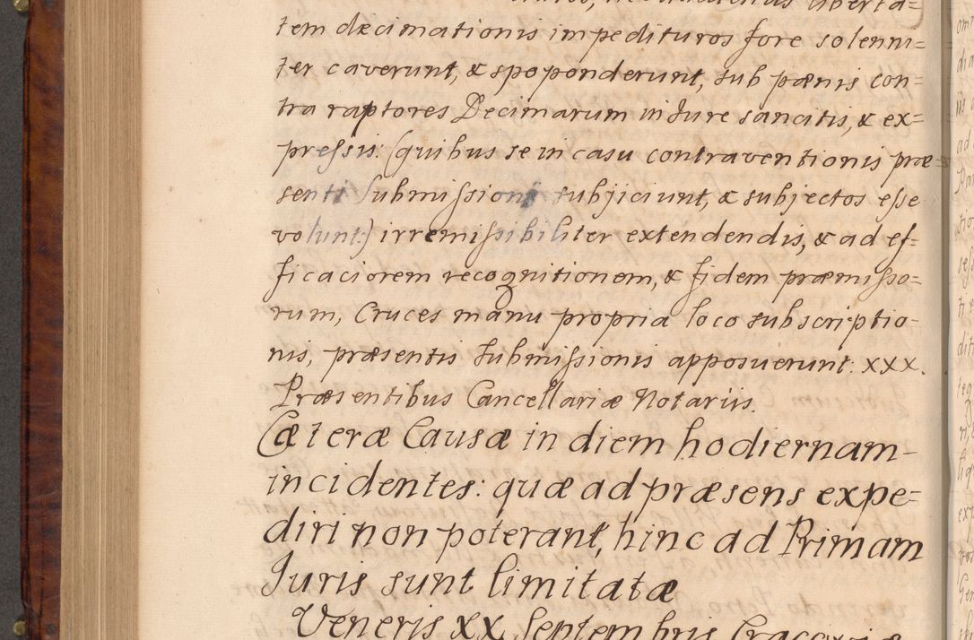 Zdjęcie nr 505 dla obiektu archiwalnego: Volumen VIII actorum episcopalium R. D. Joannis Małachowski, episcopi Cracoviensis ducis Severiae de anno 1697, quorum index videatur ad finem