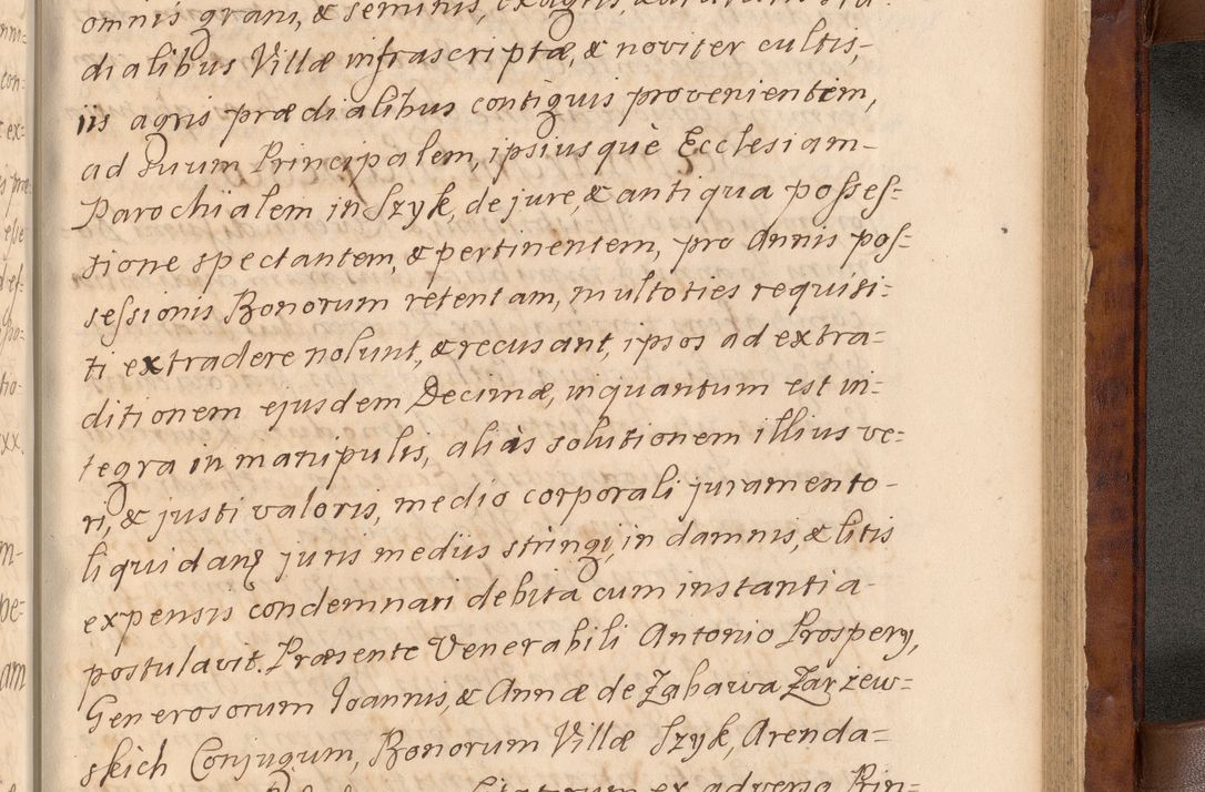 Zdjęcie nr 506 dla obiektu archiwalnego: Volumen VIII actorum episcopalium R. D. Joannis Małachowski, episcopi Cracoviensis ducis Severiae de anno 1697, quorum index videatur ad finem