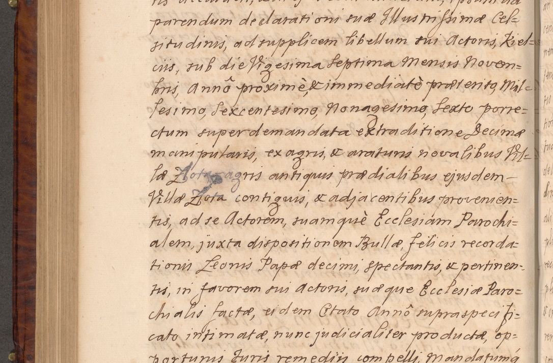 Zdjęcie nr 499 dla obiektu archiwalnego: Volumen VIII actorum episcopalium R. D. Joannis Małachowski, episcopi Cracoviensis ducis Severiae de anno 1697, quorum index videatur ad finem