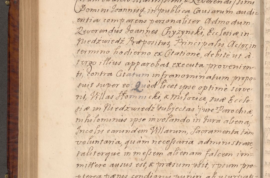 Zdjęcie nr 487 dla obiektu archiwalnego: Volumen VIII actorum episcopalium R. D. Joannis Małachowski, episcopi Cracoviensis ducis Severiae de anno 1697, quorum index videatur ad finem