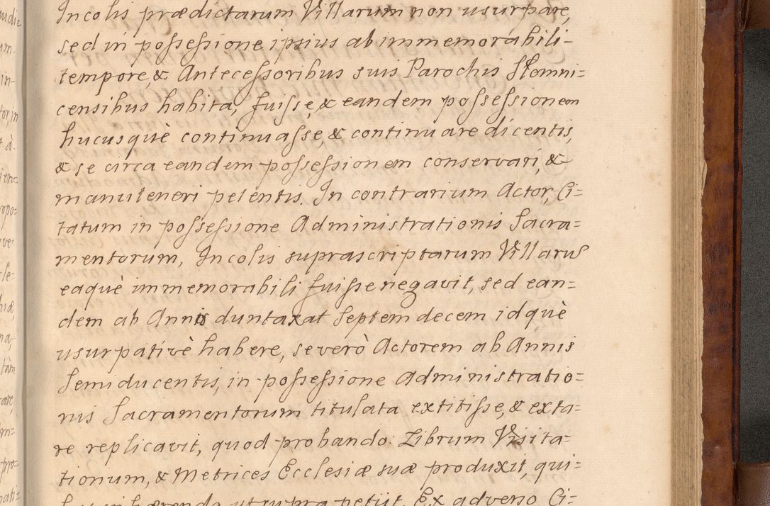 Zdjęcie nr 488 dla obiektu archiwalnego: Volumen VIII actorum episcopalium R. D. Joannis Małachowski, episcopi Cracoviensis ducis Severiae de anno 1697, quorum index videatur ad finem