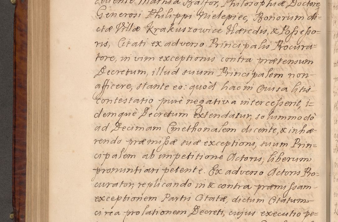 Zdjęcie nr 481 dla obiektu archiwalnego: Volumen VIII actorum episcopalium R. D. Joannis Małachowski, episcopi Cracoviensis ducis Severiae de anno 1697, quorum index videatur ad finem