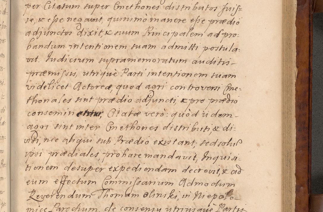 Zdjęcie nr 482 dla obiektu archiwalnego: Volumen VIII actorum episcopalium R. D. Joannis Małachowski, episcopi Cracoviensis ducis Severiae de anno 1697, quorum index videatur ad finem