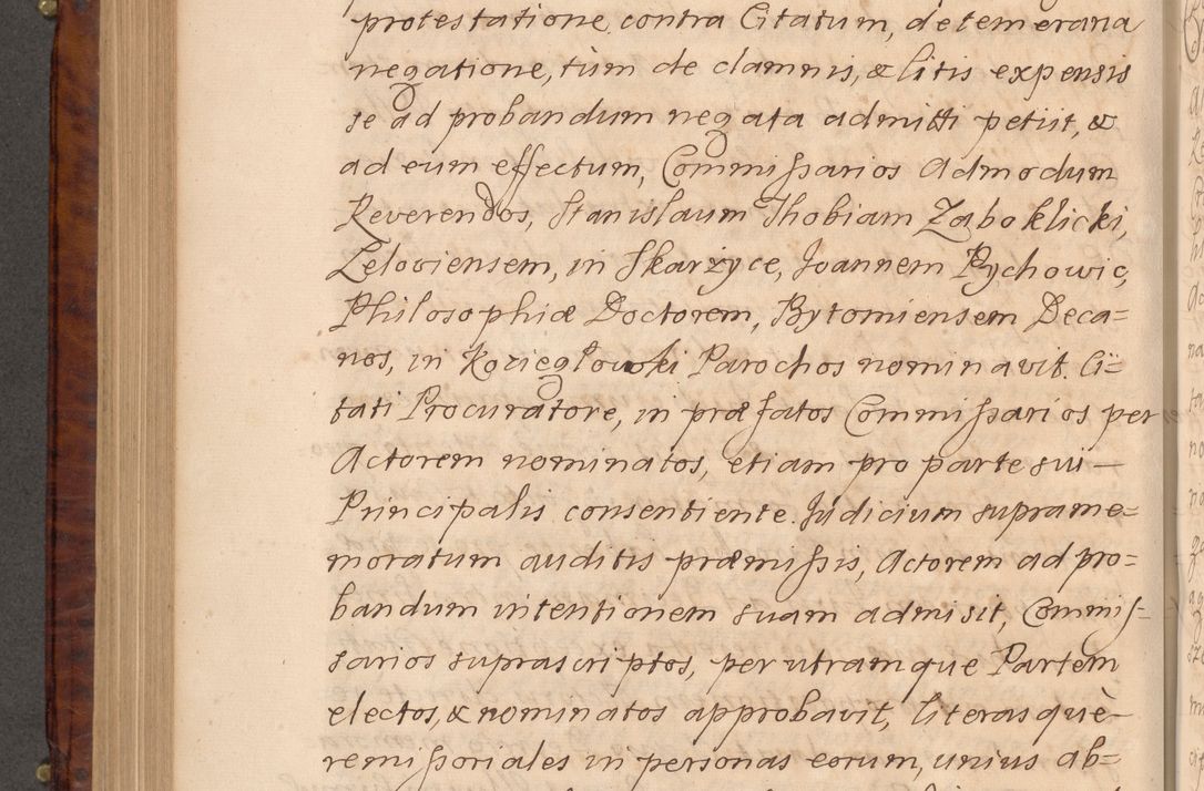 Zdjęcie nr 479 dla obiektu archiwalnego: Volumen VIII actorum episcopalium R. D. Joannis Małachowski, episcopi Cracoviensis ducis Severiae de anno 1697, quorum index videatur ad finem