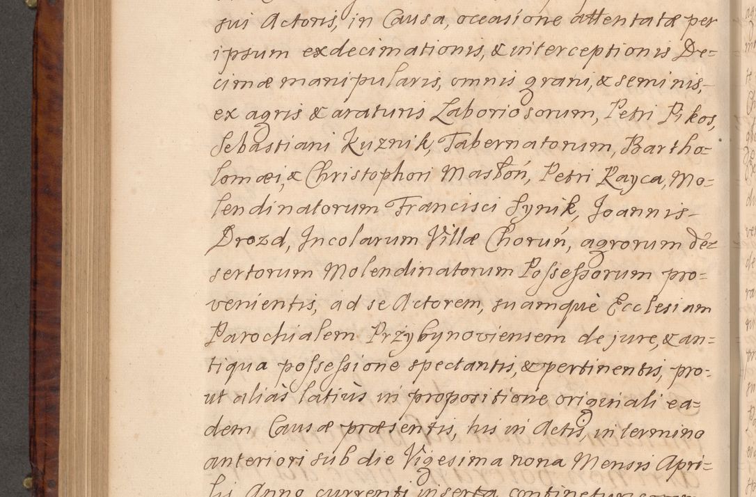 Zdjęcie nr 477 dla obiektu archiwalnego: Volumen VIII actorum episcopalium R. D. Joannis Małachowski, episcopi Cracoviensis ducis Severiae de anno 1697, quorum index videatur ad finem