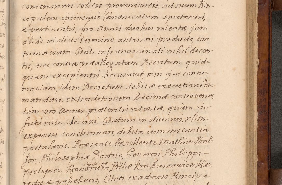 Zdjęcie nr 474 dla obiektu archiwalnego: Volumen VIII actorum episcopalium R. D. Joannis Małachowski, episcopi Cracoviensis ducis Severiae de anno 1697, quorum index videatur ad finem