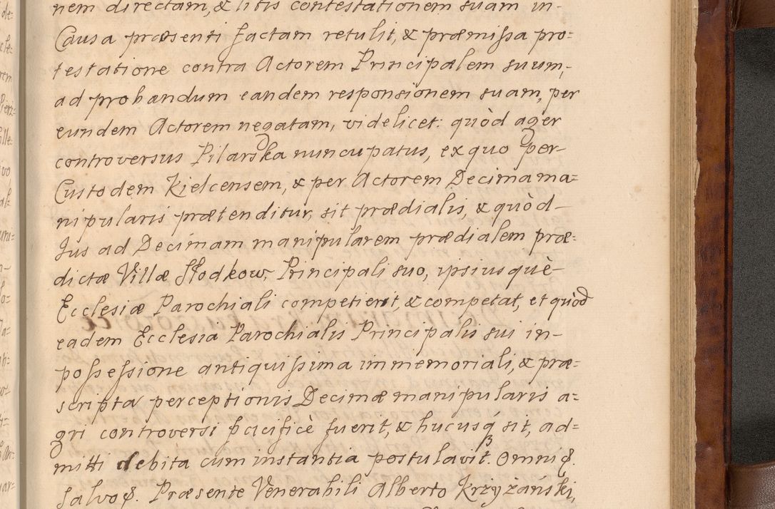 Zdjęcie nr 472 dla obiektu archiwalnego: Volumen VIII actorum episcopalium R. D. Joannis Małachowski, episcopi Cracoviensis ducis Severiae de anno 1697, quorum index videatur ad finem
