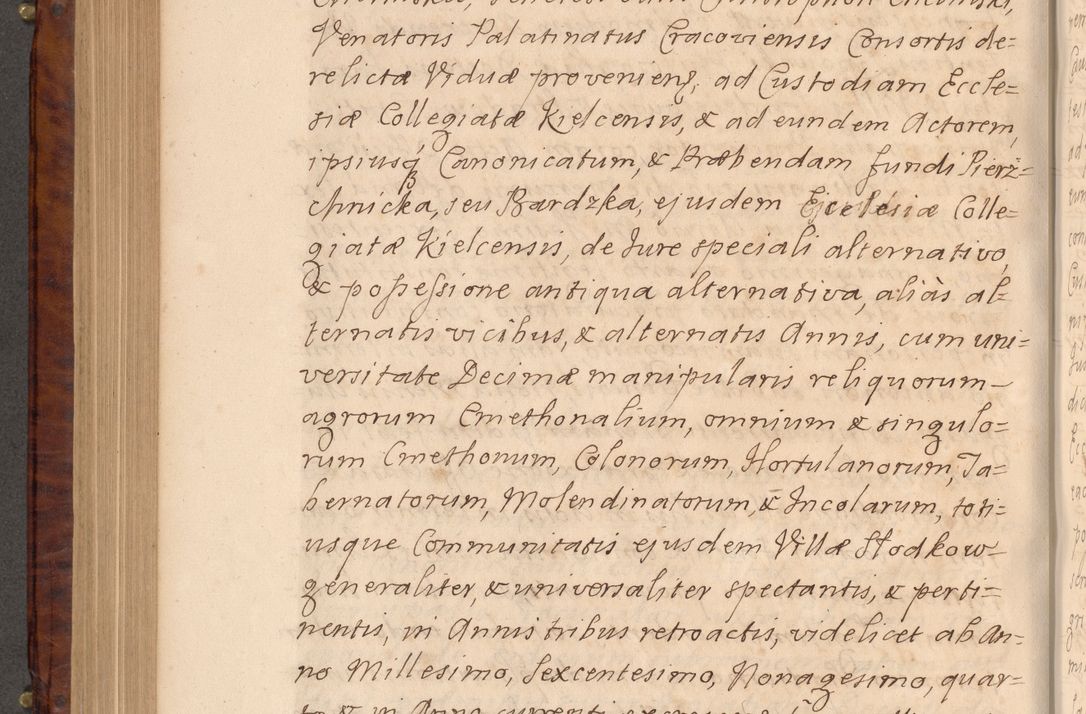 Zdjęcie nr 471 dla obiektu archiwalnego: Volumen VIII actorum episcopalium R. D. Joannis Małachowski, episcopi Cracoviensis ducis Severiae de anno 1697, quorum index videatur ad finem