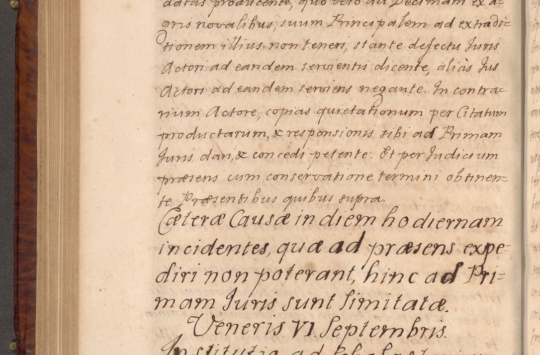 Zdjęcie nr 465 dla obiektu archiwalnego: Volumen VIII actorum episcopalium R. D. Joannis Małachowski, episcopi Cracoviensis ducis Severiae de anno 1697, quorum index videatur ad finem