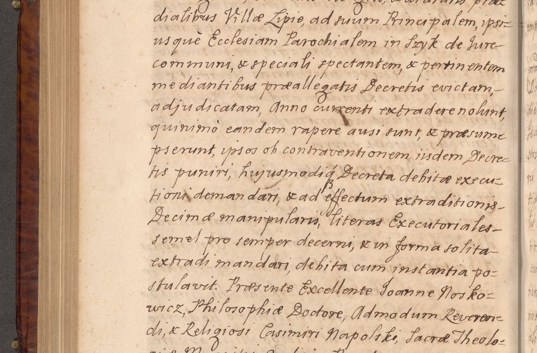 Zdjęcie nr 453 dla obiektu archiwalnego: Volumen VIII actorum episcopalium R. D. Joannis Małachowski, episcopi Cracoviensis ducis Severiae de anno 1697, quorum index videatur ad finem
