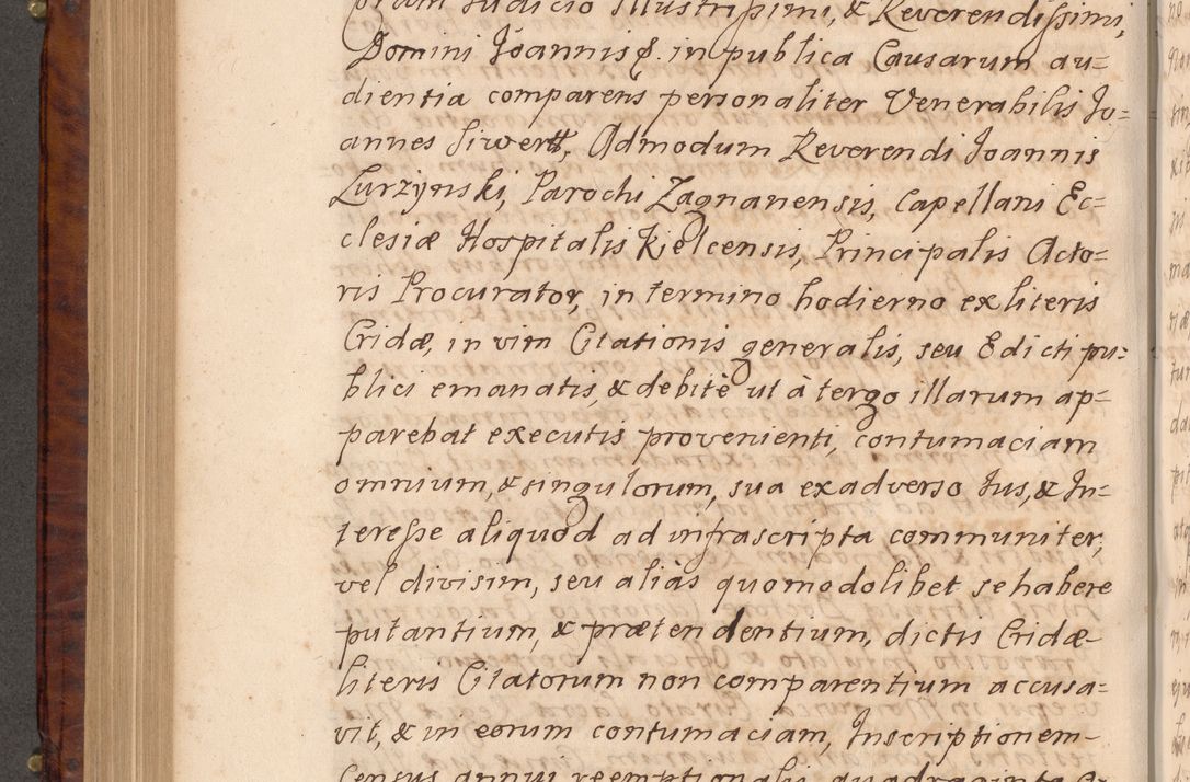 Zdjęcie nr 449 dla obiektu archiwalnego: Volumen VIII actorum episcopalium R. D. Joannis Małachowski, episcopi Cracoviensis ducis Severiae de anno 1697, quorum index videatur ad finem