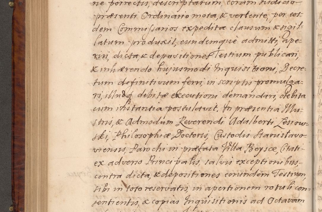 Zdjęcie nr 441 dla obiektu archiwalnego: Volumen VIII actorum episcopalium R. D. Joannis Małachowski, episcopi Cracoviensis ducis Severiae de anno 1697, quorum index videatur ad finem