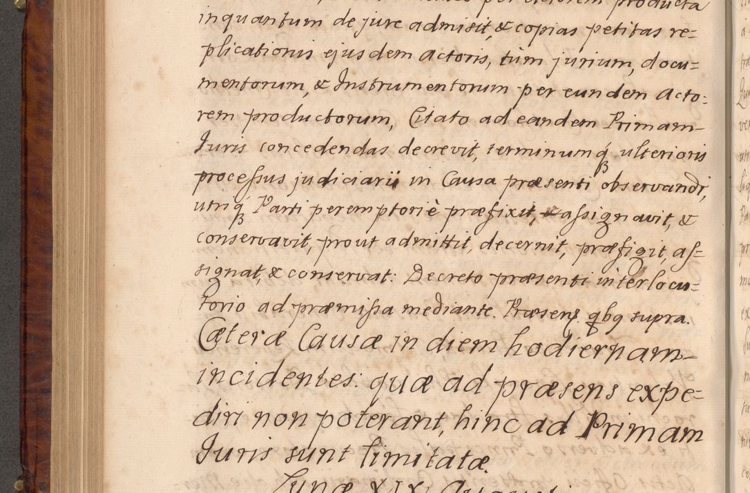 Zdjęcie nr 433 dla obiektu archiwalnego: Volumen VIII actorum episcopalium R. D. Joannis Małachowski, episcopi Cracoviensis ducis Severiae de anno 1697, quorum index videatur ad finem