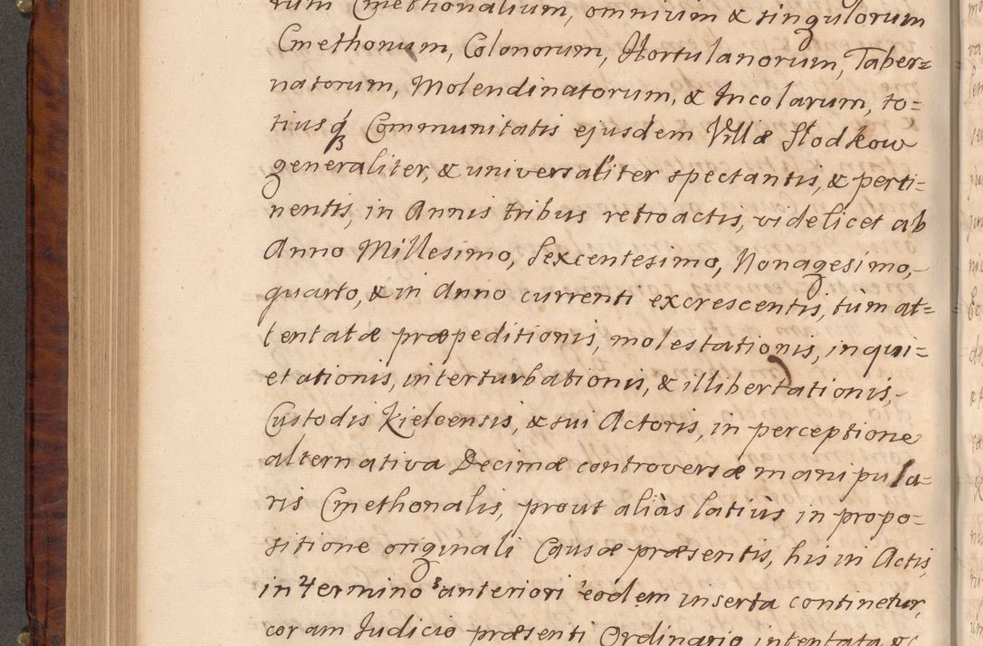 Zdjęcie nr 429 dla obiektu archiwalnego: Volumen VIII actorum episcopalium R. D. Joannis Małachowski, episcopi Cracoviensis ducis Severiae de anno 1697, quorum index videatur ad finem