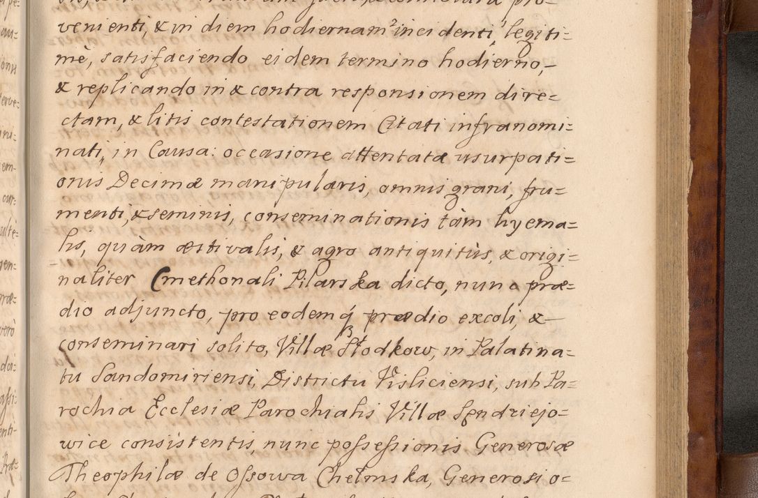 Zdjęcie nr 428 dla obiektu archiwalnego: Volumen VIII actorum episcopalium R. D. Joannis Małachowski, episcopi Cracoviensis ducis Severiae de anno 1697, quorum index videatur ad finem