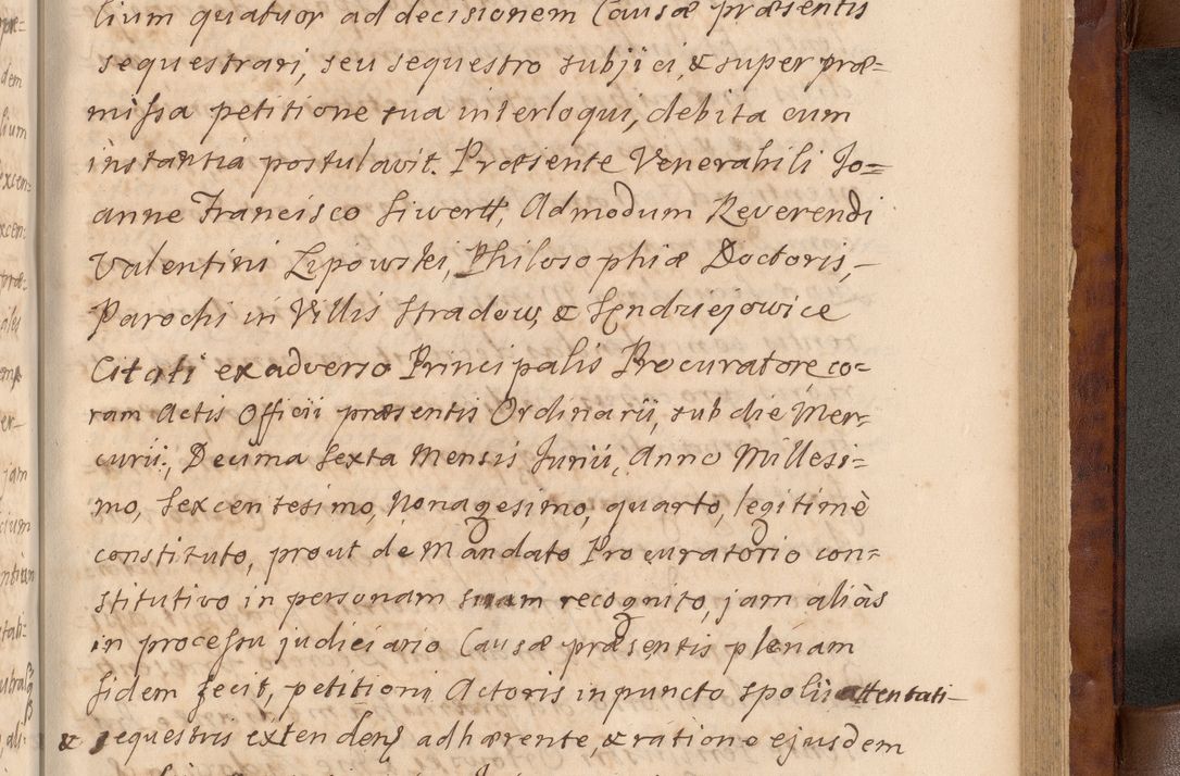 Zdjęcie nr 426 dla obiektu archiwalnego: Volumen VIII actorum episcopalium R. D. Joannis Małachowski, episcopi Cracoviensis ducis Severiae de anno 1697, quorum index videatur ad finem