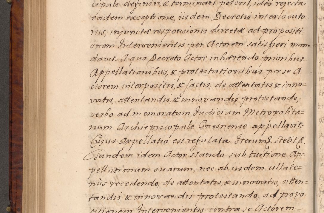 Zdjęcie nr 423 dla obiektu archiwalnego: Volumen VIII actorum episcopalium R. D. Joannis Małachowski, episcopi Cracoviensis ducis Severiae de anno 1697, quorum index videatur ad finem