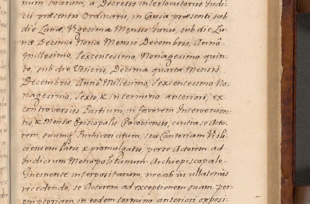 Zdjęcie nr 422 dla obiektu archiwalnego: Volumen VIII actorum episcopalium R. D. Joannis Małachowski, episcopi Cracoviensis ducis Severiae de anno 1697, quorum index videatur ad finem