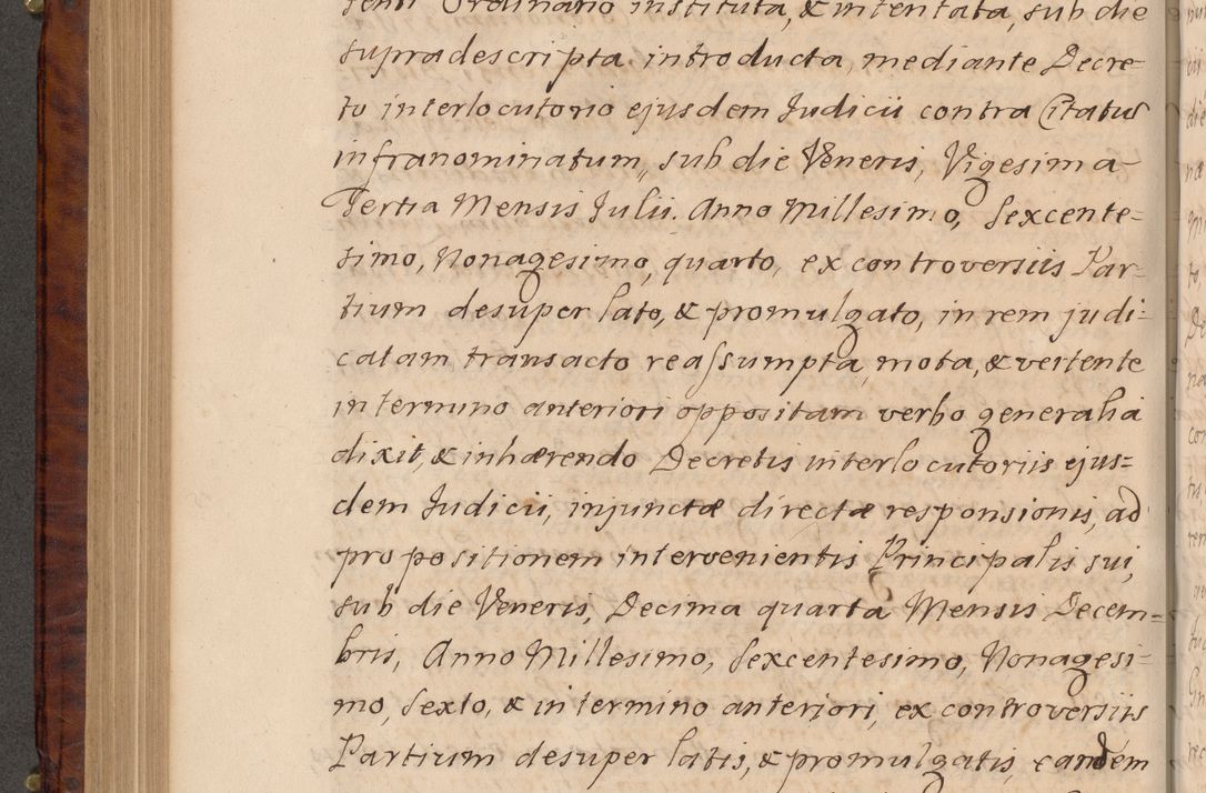 Zdjęcie nr 421 dla obiektu archiwalnego: Volumen VIII actorum episcopalium R. D. Joannis Małachowski, episcopi Cracoviensis ducis Severiae de anno 1697, quorum index videatur ad finem