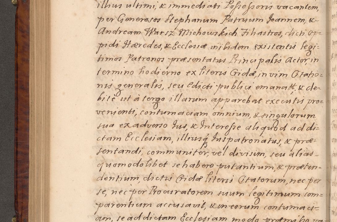 Zdjęcie nr 413 dla obiektu archiwalnego: Volumen VIII actorum episcopalium R. D. Joannis Małachowski, episcopi Cracoviensis ducis Severiae de anno 1697, quorum index videatur ad finem