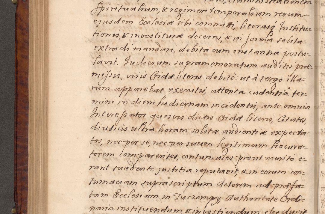 Zdjęcie nr 411 dla obiektu archiwalnego: Volumen VIII actorum episcopalium R. D. Joannis Małachowski, episcopi Cracoviensis ducis Severiae de anno 1697, quorum index videatur ad finem