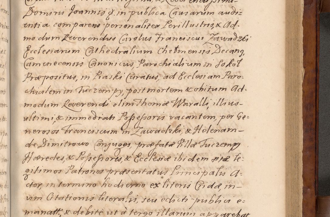 Zdjęcie nr 410 dla obiektu archiwalnego: Volumen VIII actorum episcopalium R. D. Joannis Małachowski, episcopi Cracoviensis ducis Severiae de anno 1697, quorum index videatur ad finem