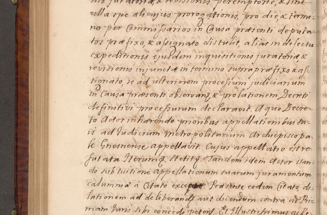 Zdjęcie nr 409 dla obiektu archiwalnego: Volumen VIII actorum episcopalium R. D. Joannis Małachowski, episcopi Cracoviensis ducis Severiae de anno 1697, quorum index videatur ad finem