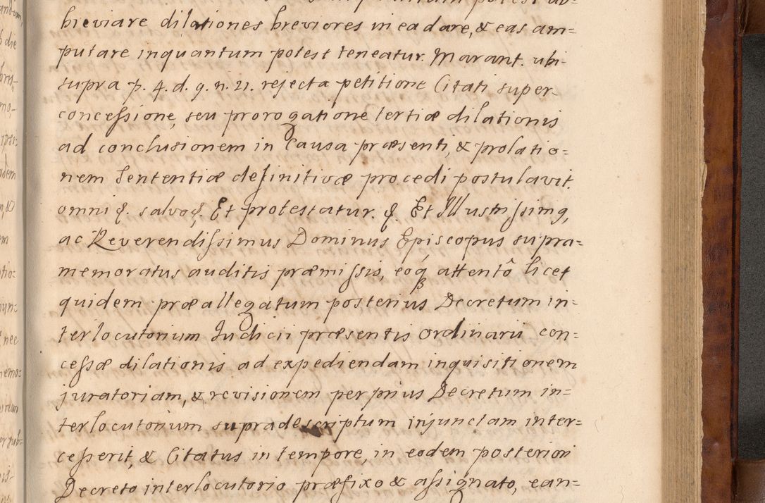 Zdjęcie nr 408 dla obiektu archiwalnego: Volumen VIII actorum episcopalium R. D. Joannis Małachowski, episcopi Cracoviensis ducis Severiae de anno 1697, quorum index videatur ad finem