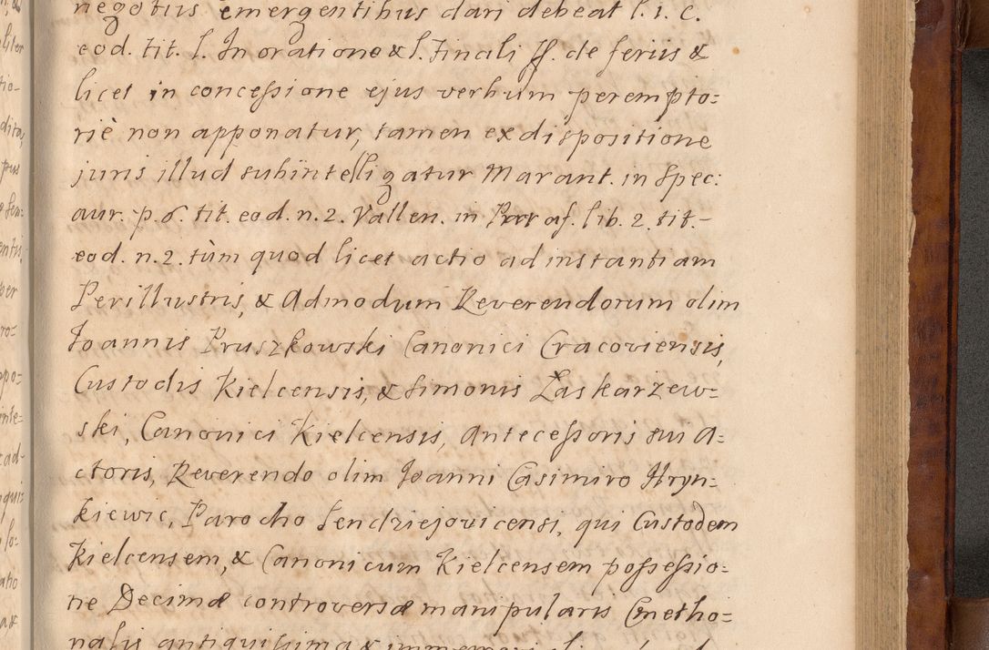 Zdjęcie nr 406 dla obiektu archiwalnego: Volumen VIII actorum episcopalium R. D. Joannis Małachowski, episcopi Cracoviensis ducis Severiae de anno 1697, quorum index videatur ad finem