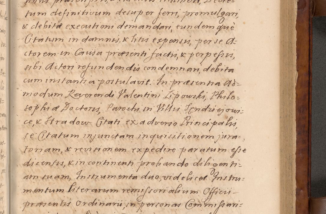Zdjęcie nr 404 dla obiektu archiwalnego: Volumen VIII actorum episcopalium R. D. Joannis Małachowski, episcopi Cracoviensis ducis Severiae de anno 1697, quorum index videatur ad finem