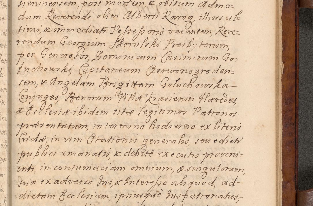 Zdjęcie nr 602 dla obiektu archiwalnego: Volumen VIII actorum episcopalium R. D. Joannis Małachowski, episcopi Cracoviensis ducis Severiae de anno 1697, quorum index videatur ad finem