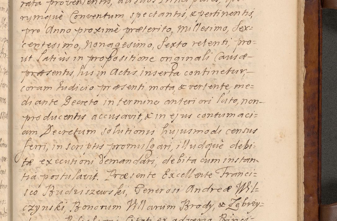 Zdjęcie nr 600 dla obiektu archiwalnego: Volumen VIII actorum episcopalium R. D. Joannis Małachowski, episcopi Cracoviensis ducis Severiae de anno 1697, quorum index videatur ad finem