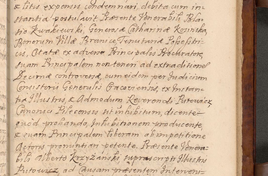 Zdjęcie nr 596 dla obiektu archiwalnego: Volumen VIII actorum episcopalium R. D. Joannis Małachowski, episcopi Cracoviensis ducis Severiae de anno 1697, quorum index videatur ad finem