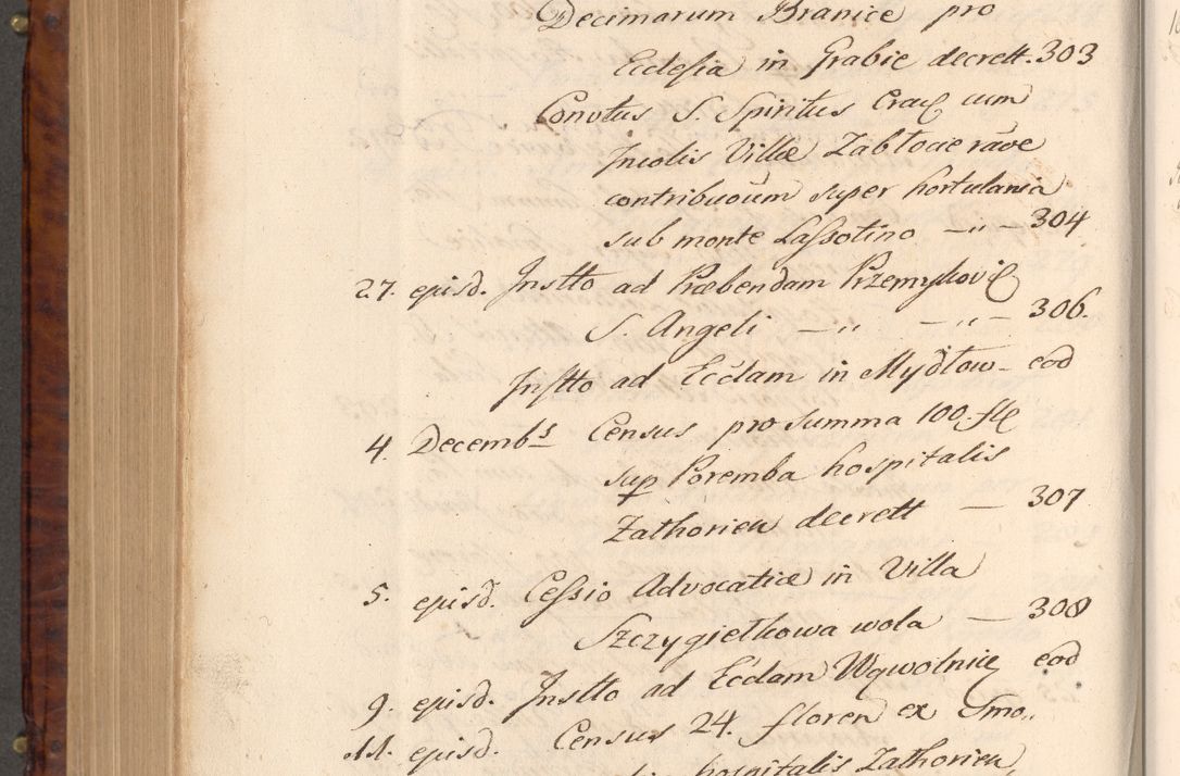 Zdjęcie nr 681 dla obiektu archiwalnego: Volumen VIII actorum episcopalium R. D. Joannis Małachowski, episcopi Cracoviensis ducis Severiae de anno 1697, quorum index videatur ad finem