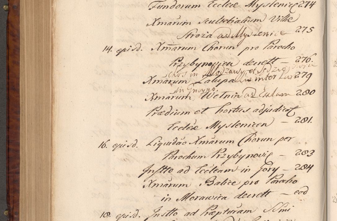 Zdjęcie nr 679 dla obiektu archiwalnego: Volumen VIII actorum episcopalium R. D. Joannis Małachowski, episcopi Cracoviensis ducis Severiae de anno 1697, quorum index videatur ad finem