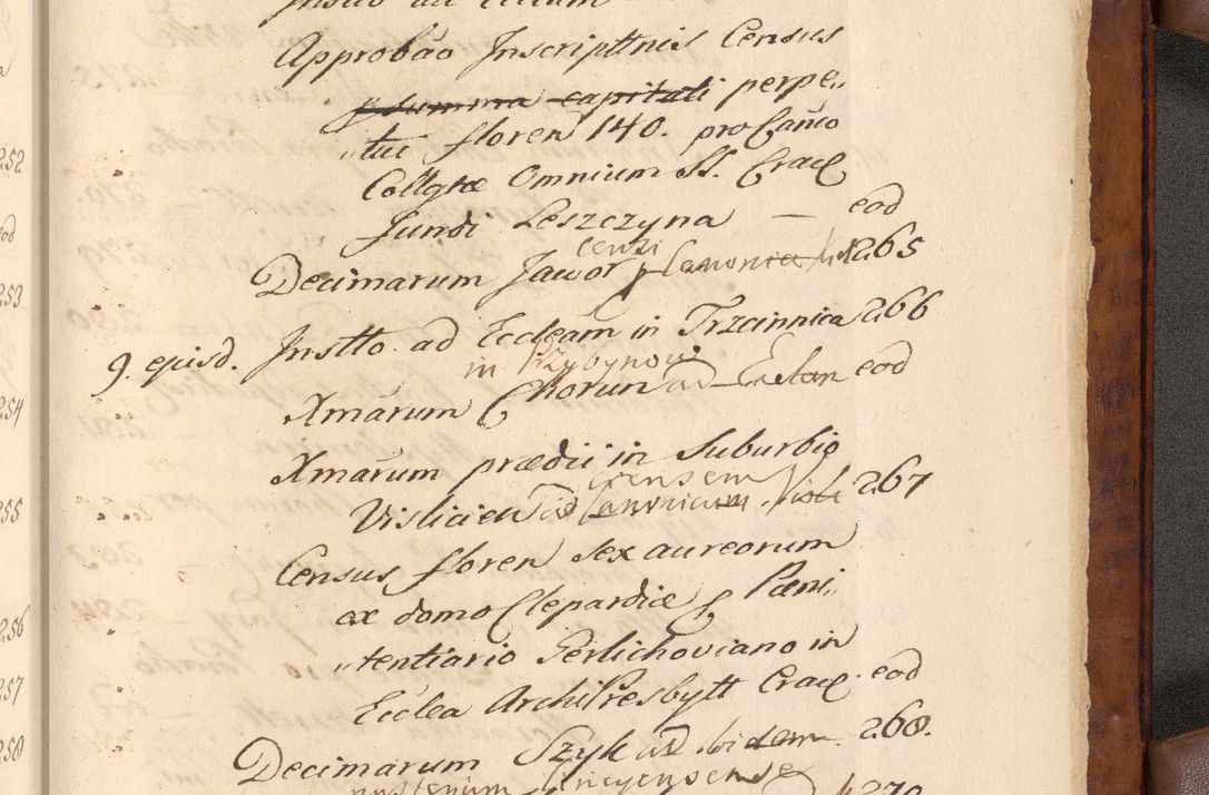 Zdjęcie nr 678 dla obiektu archiwalnego: Volumen VIII actorum episcopalium R. D. Joannis Małachowski, episcopi Cracoviensis ducis Severiae de anno 1697, quorum index videatur ad finem