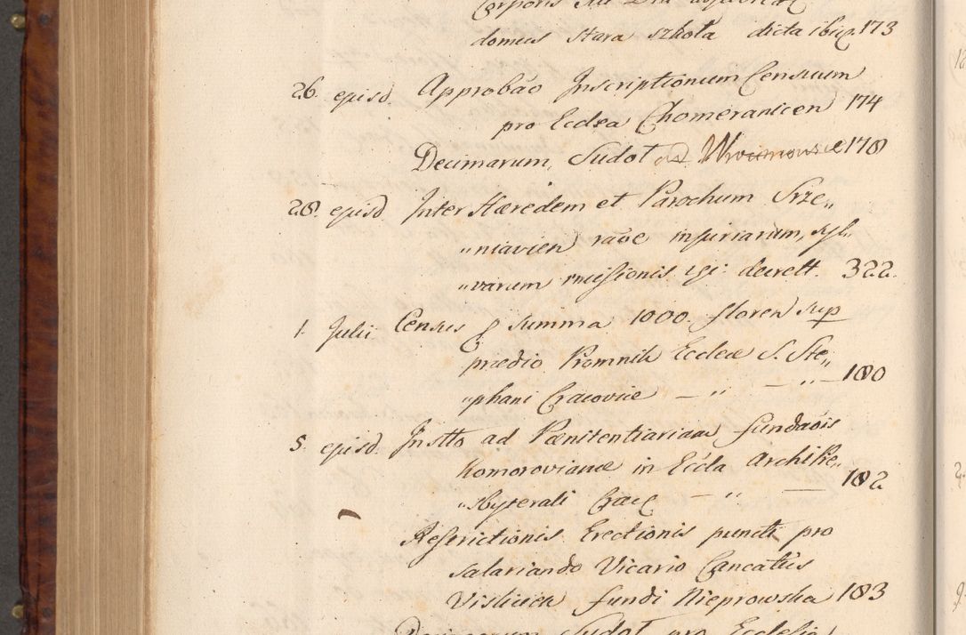Zdjęcie nr 673 dla obiektu archiwalnego: Volumen VIII actorum episcopalium R. D. Joannis Małachowski, episcopi Cracoviensis ducis Severiae de anno 1697, quorum index videatur ad finem
