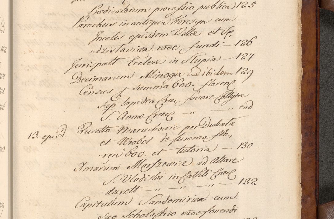Zdjęcie nr 670 dla obiektu archiwalnego: Volumen VIII actorum episcopalium R. D. Joannis Małachowski, episcopi Cracoviensis ducis Severiae de anno 1697, quorum index videatur ad finem