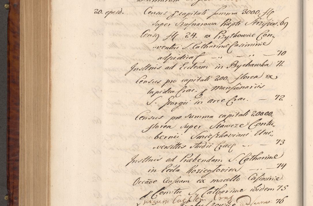 Zdjęcie nr 667 dla obiektu archiwalnego: Volumen VIII actorum episcopalium R. D. Joannis Małachowski, episcopi Cracoviensis ducis Severiae de anno 1697, quorum index videatur ad finem