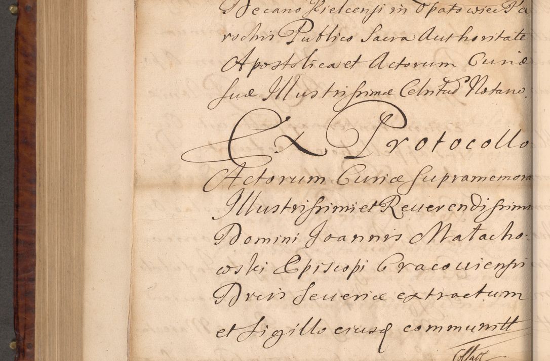 Zdjęcie nr 657 dla obiektu archiwalnego: Volumen VIII actorum episcopalium R. D. Joannis Małachowski, episcopi Cracoviensis ducis Severiae de anno 1697, quorum index videatur ad finem