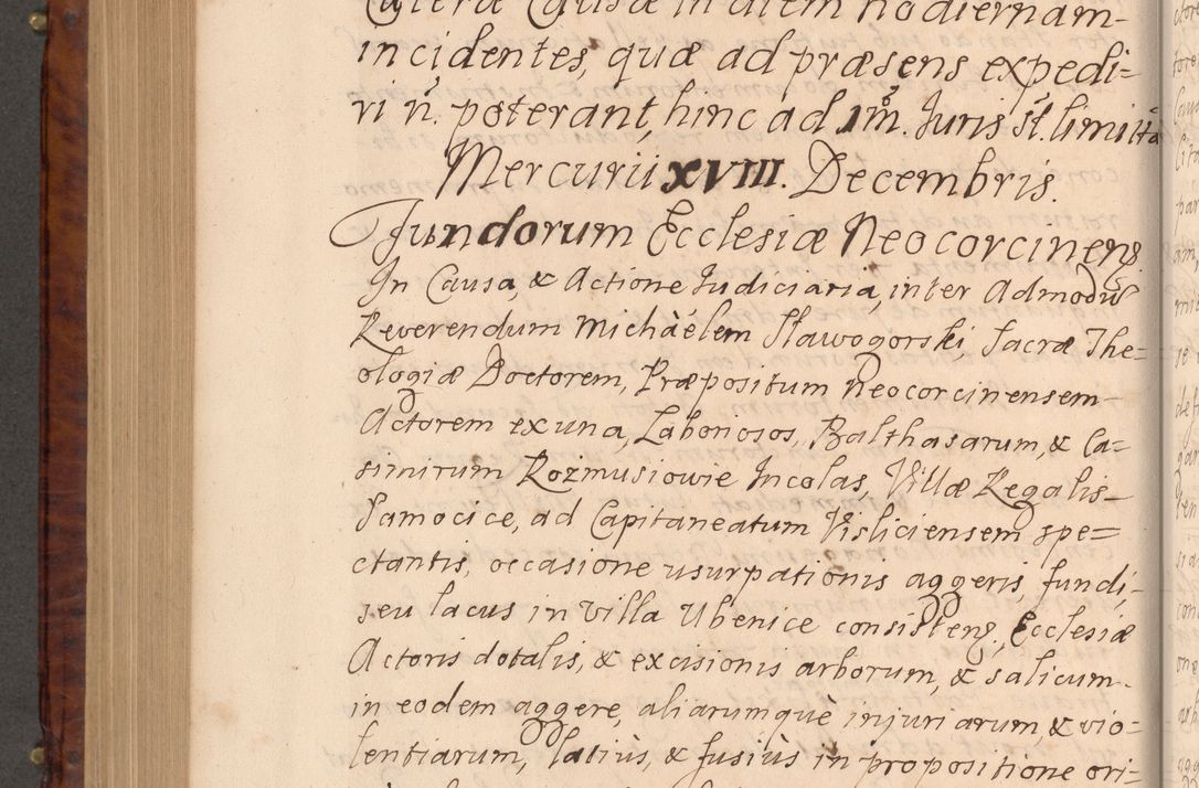 Zdjęcie nr 639 dla obiektu archiwalnego: Volumen VIII actorum episcopalium R. D. Joannis Małachowski, episcopi Cracoviensis ducis Severiae de anno 1697, quorum index videatur ad finem