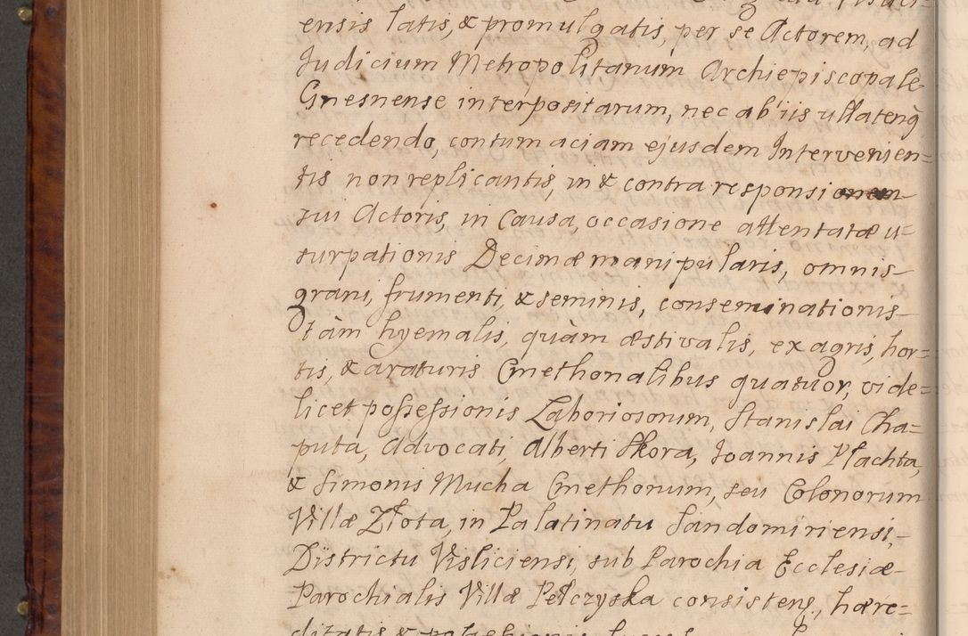 Zdjęcie nr 629 dla obiektu archiwalnego: Volumen VIII actorum episcopalium R. D. Joannis Małachowski, episcopi Cracoviensis ducis Severiae de anno 1697, quorum index videatur ad finem