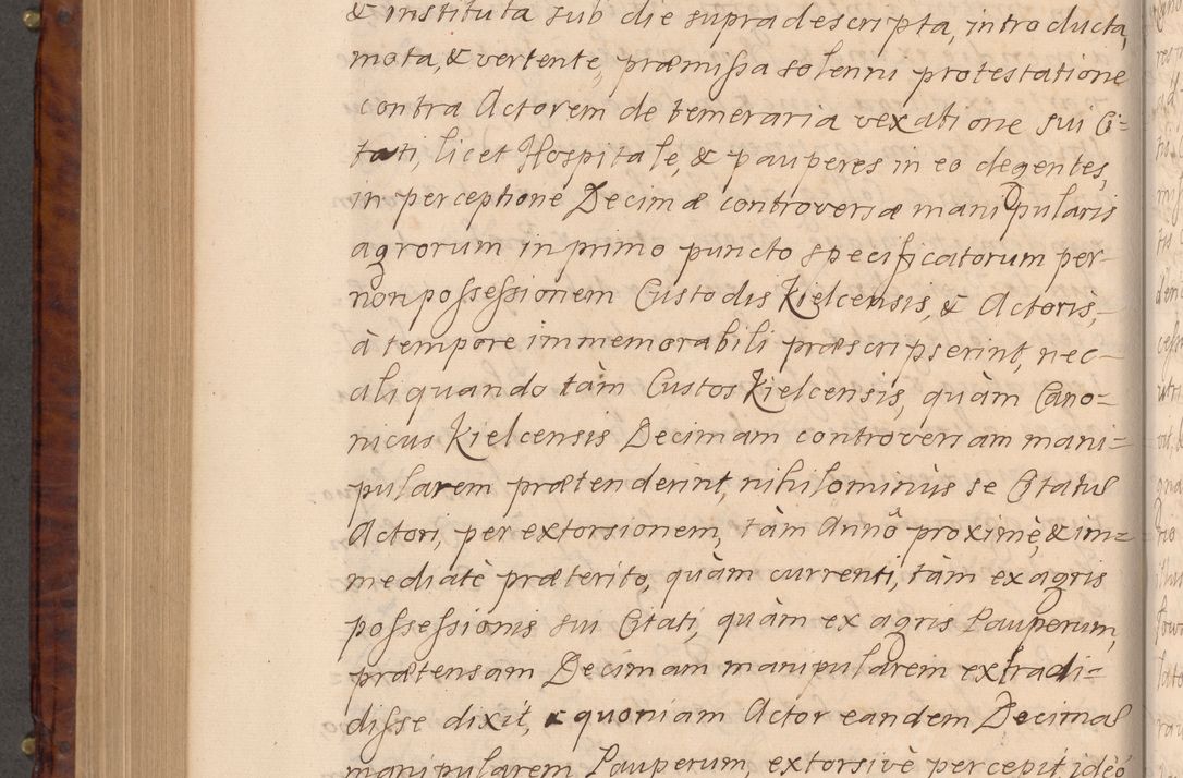 Zdjęcie nr 625 dla obiektu archiwalnego: Volumen VIII actorum episcopalium R. D. Joannis Małachowski, episcopi Cracoviensis ducis Severiae de anno 1697, quorum index videatur ad finem
