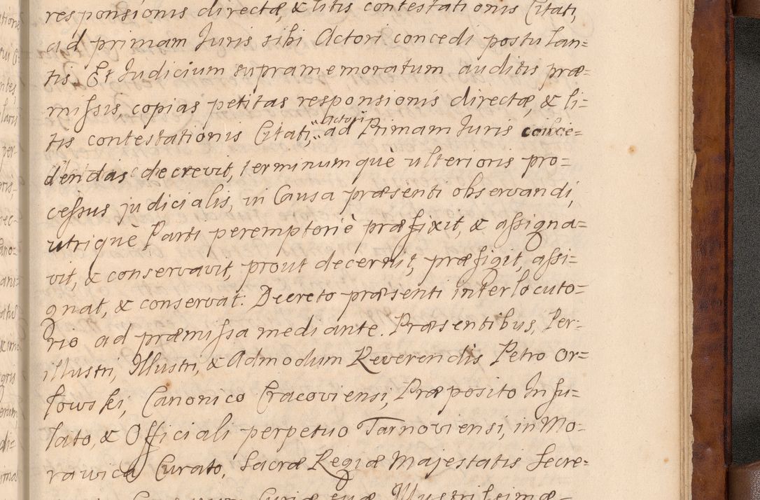 Zdjęcie nr 626 dla obiektu archiwalnego: Volumen VIII actorum episcopalium R. D. Joannis Małachowski, episcopi Cracoviensis ducis Severiae de anno 1697, quorum index videatur ad finem