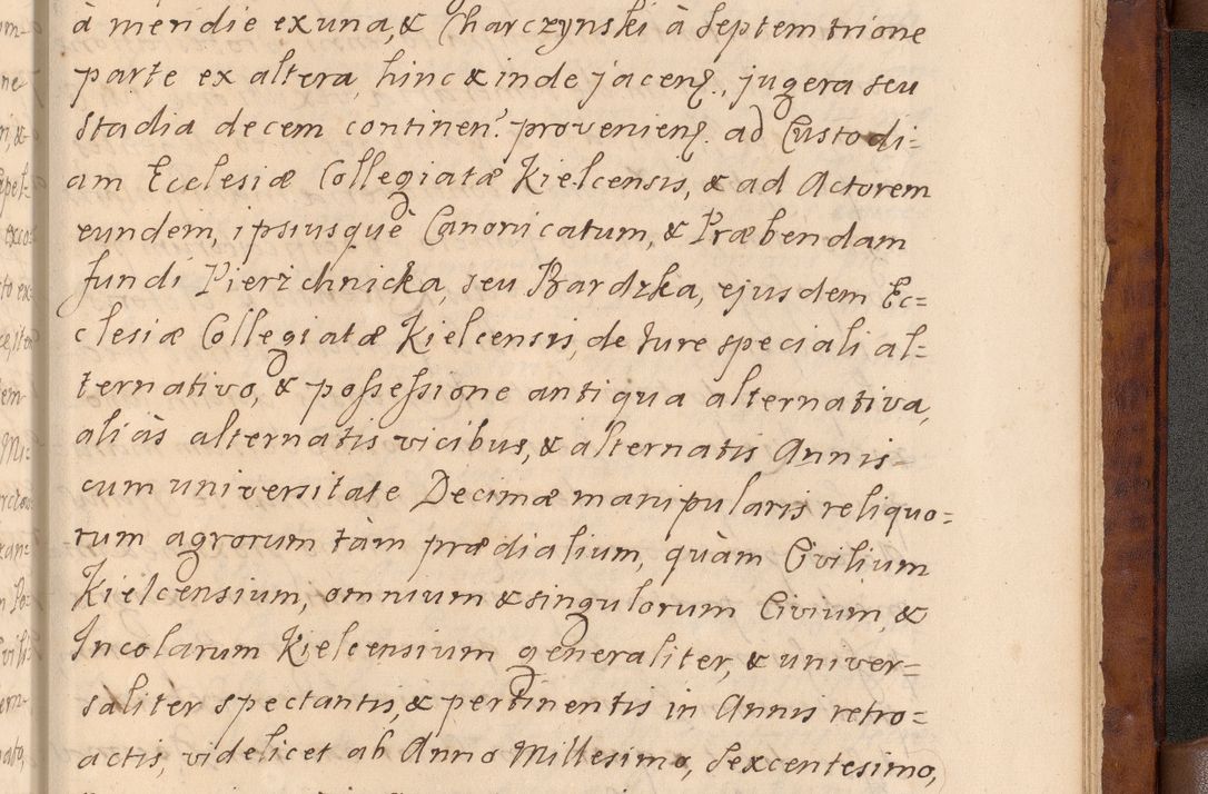 Zdjęcie nr 624 dla obiektu archiwalnego: Volumen VIII actorum episcopalium R. D. Joannis Małachowski, episcopi Cracoviensis ducis Severiae de anno 1697, quorum index videatur ad finem
