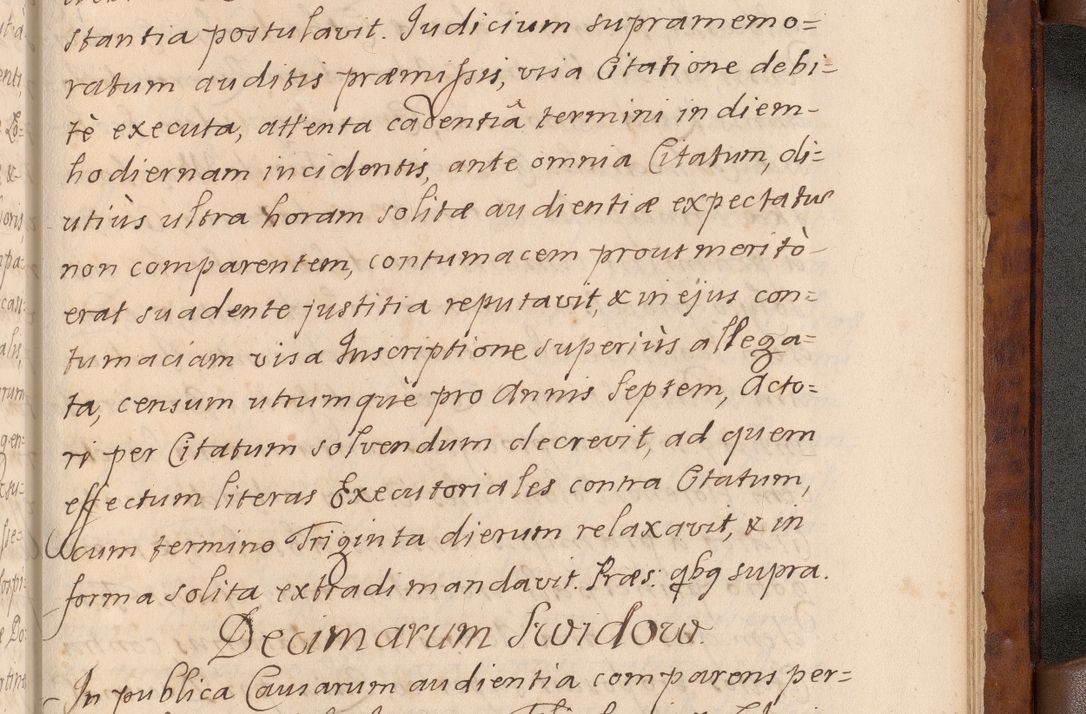 Zdjęcie nr 620 dla obiektu archiwalnego: Volumen VIII actorum episcopalium R. D. Joannis Małachowski, episcopi Cracoviensis ducis Severiae de anno 1697, quorum index videatur ad finem