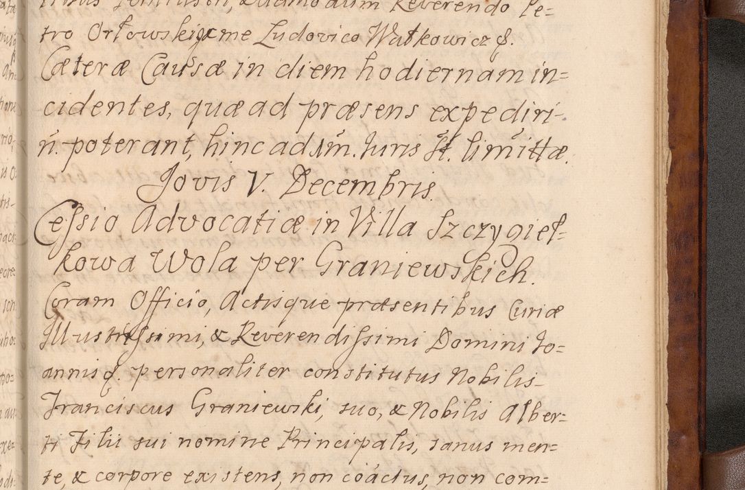 Zdjęcie nr 616 dla obiektu archiwalnego: Volumen VIII actorum episcopalium R. D. Joannis Małachowski, episcopi Cracoviensis ducis Severiae de anno 1697, quorum index videatur ad finem