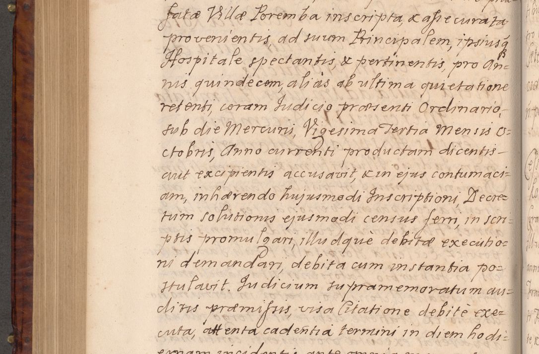 Zdjęcie nr 615 dla obiektu archiwalnego: Volumen VIII actorum episcopalium R. D. Joannis Małachowski, episcopi Cracoviensis ducis Severiae de anno 1697, quorum index videatur ad finem