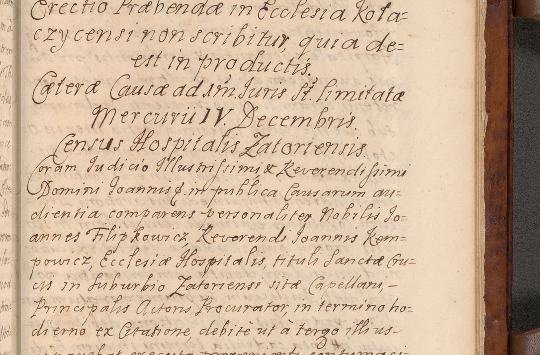 Zdjęcie nr 614 dla obiektu archiwalnego: Volumen VIII actorum episcopalium R. D. Joannis Małachowski, episcopi Cracoviensis ducis Severiae de anno 1697, quorum index videatur ad finem