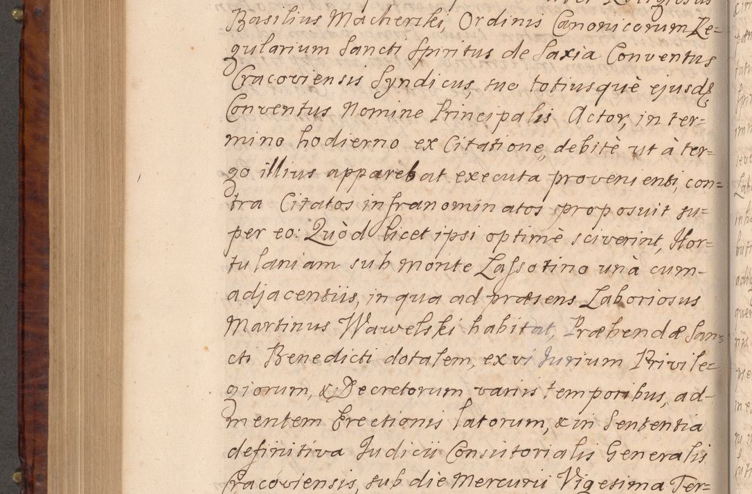 Zdjęcie nr 609 dla obiektu archiwalnego: Volumen VIII actorum episcopalium R. D. Joannis Małachowski, episcopi Cracoviensis ducis Severiae de anno 1697, quorum index videatur ad finem